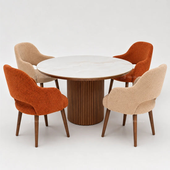 Pack Table SOLENA OSLO Allodeco – Ensemble Salle à Manger
