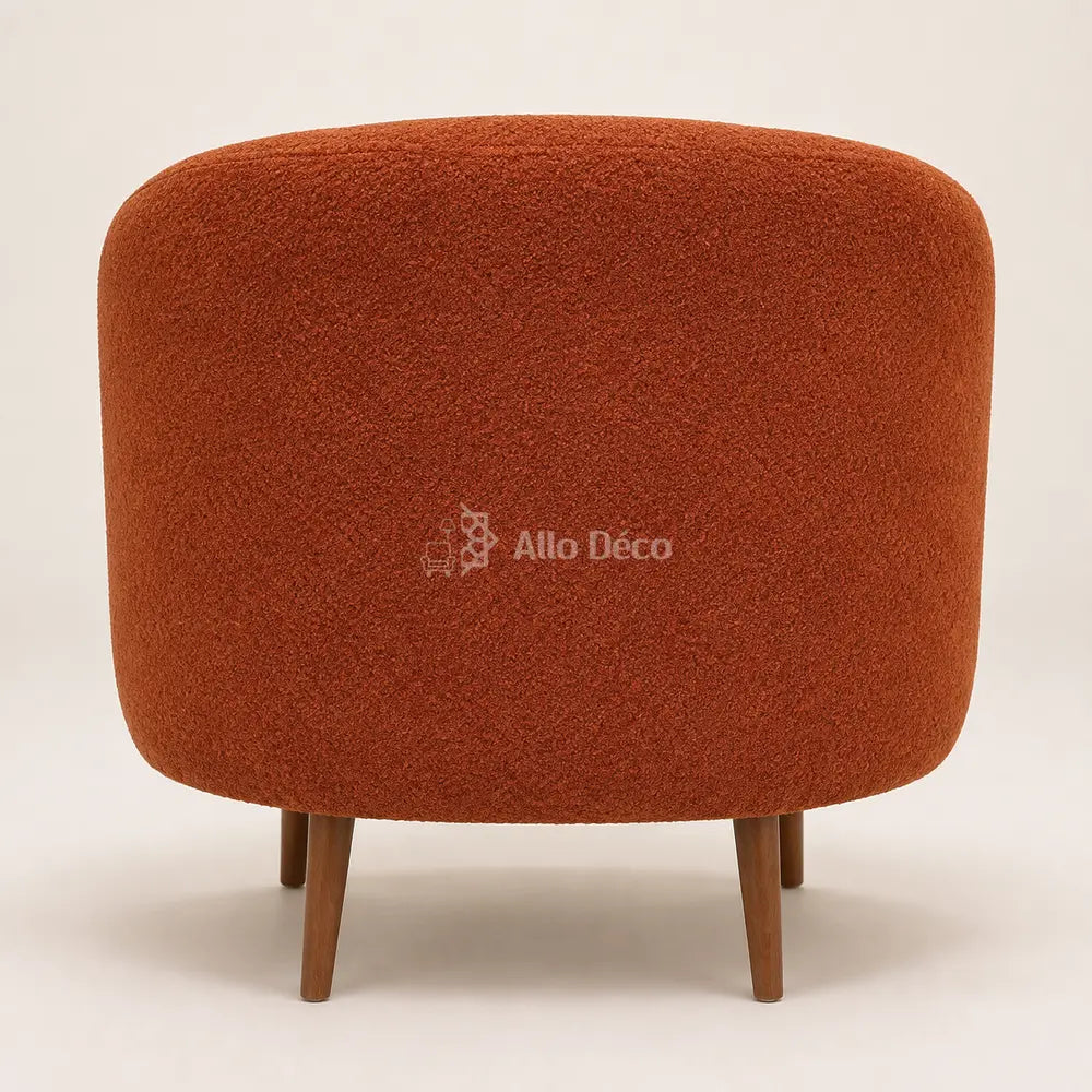 Fauteuil MYLO Allodeco – Bouclette Compact & Confortable