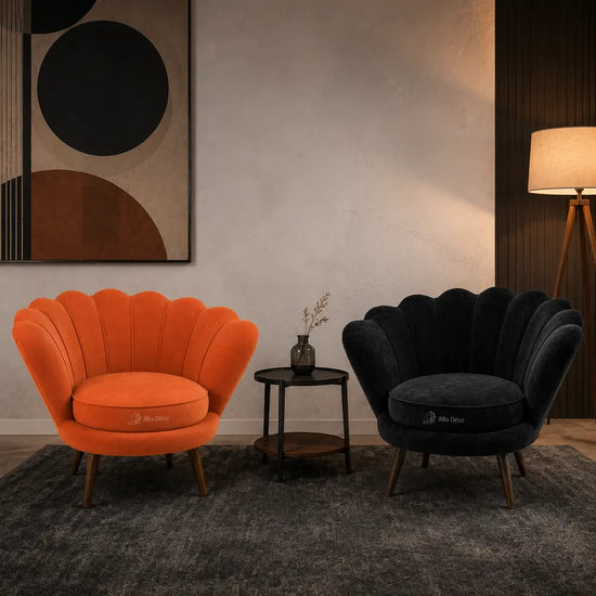 Fauteuil Coquillage Allodeco – Design Élégant & Enveloppant