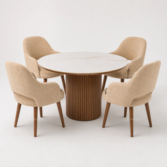 Pack Table SOLENA OSLO Allodeco – Ensemble Salle à Manger