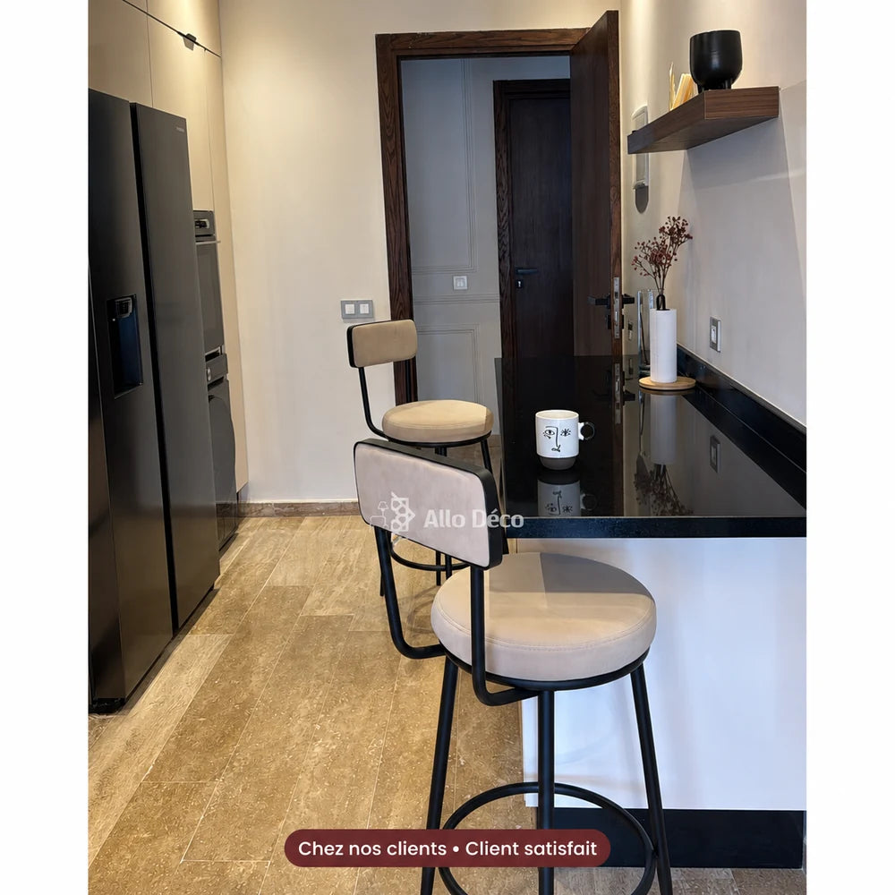 Chaise haute - Tabouret  Bar TESLA