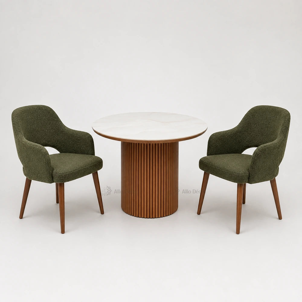 Pack Table SOLENA OSLO Allodeco – Ensemble Salle à Manger