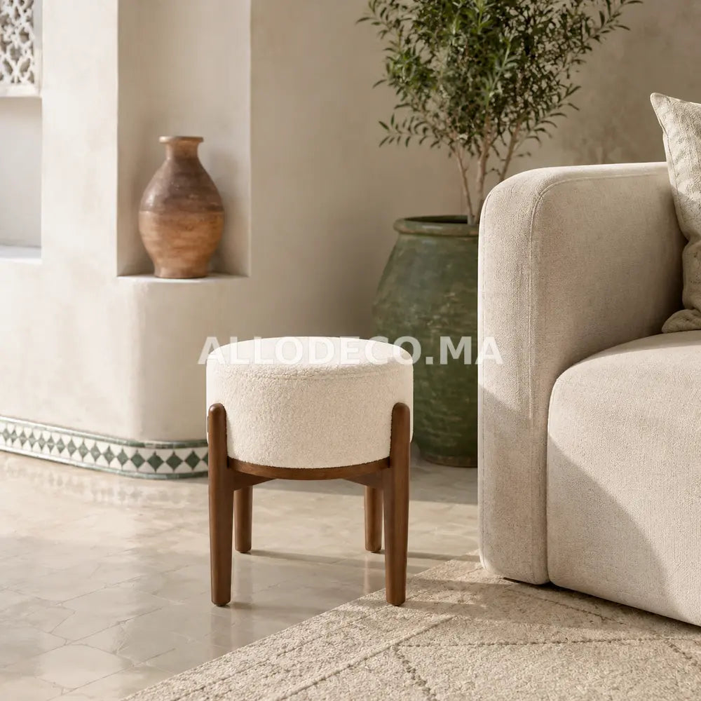 Pouf Caméléon 3 en 1 Allodeco – Siège, Table & Repose-pieds