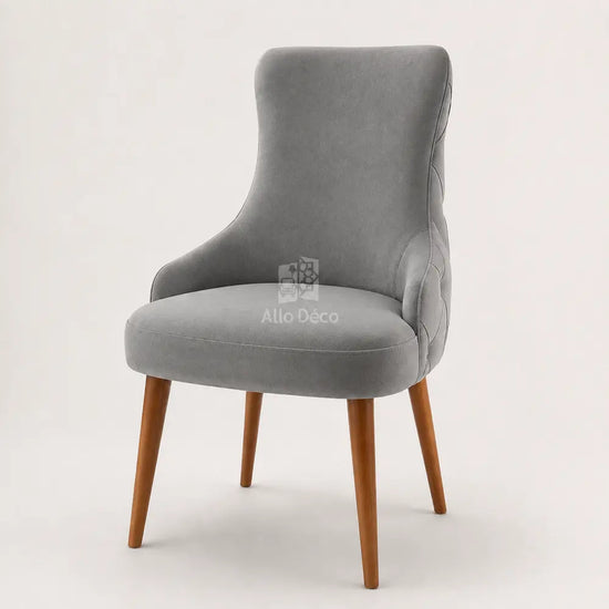 Chaise PRESTIGE Allodeco – Hêtre massif & tissu anti-tache