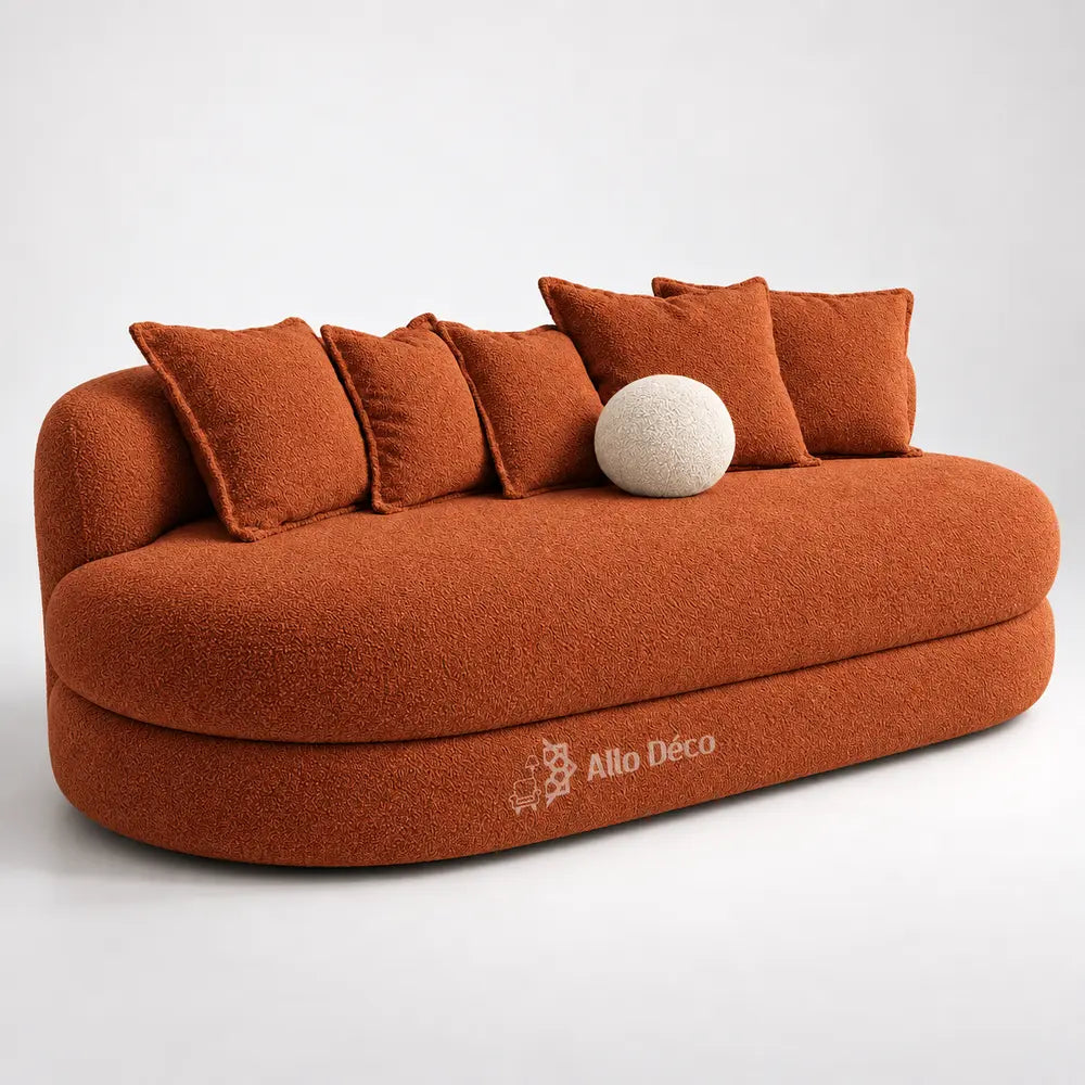 Canapé SANTIAGO Allodeco – Design Arrondi & Confort Premium