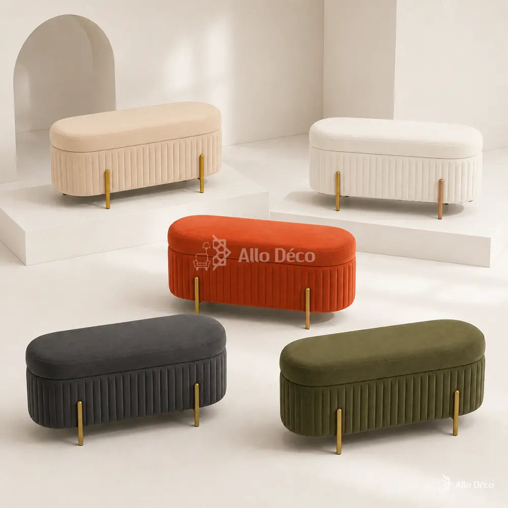 Banquette Coffre MOVA Allodeco – Assise & Rangement Élégant