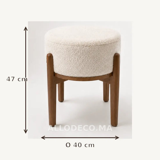 Pouf Caméléon 3 en 1 Allodeco – Siège, Table & Repose-pieds