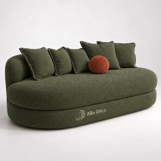 Canapé SANTIAGO Allodeco – Design Arrondi & Confort Premium