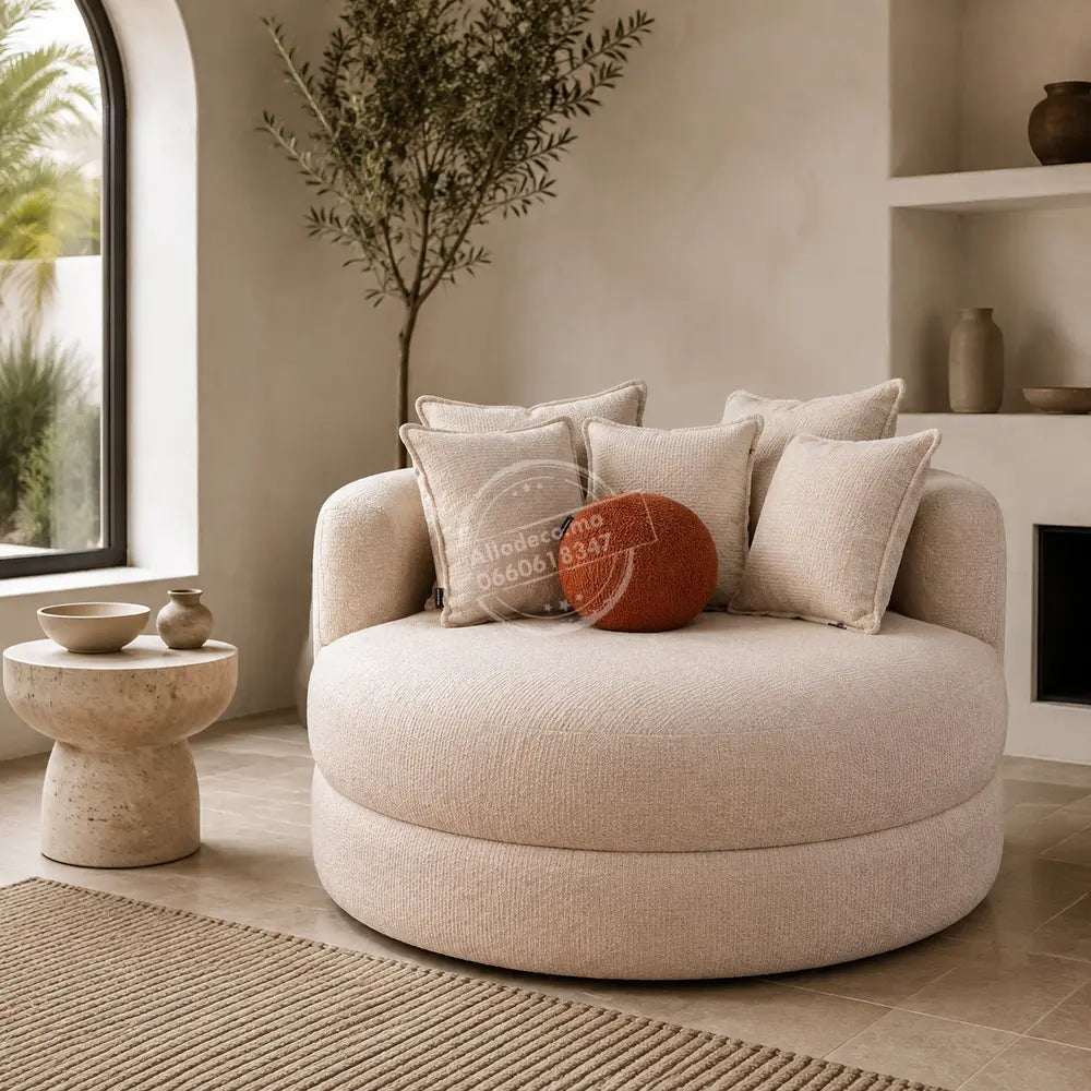 Fauteuil BAMBO 115 cm : le fauteuil cocooning qui invite à ralentir