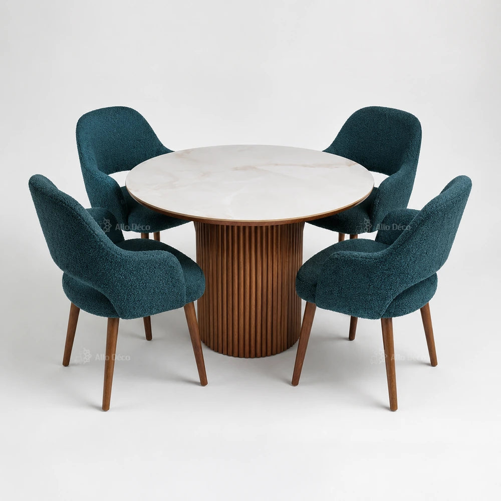Pack Table SOLENA OSLO Allodeco – Ensemble Salle à Manger