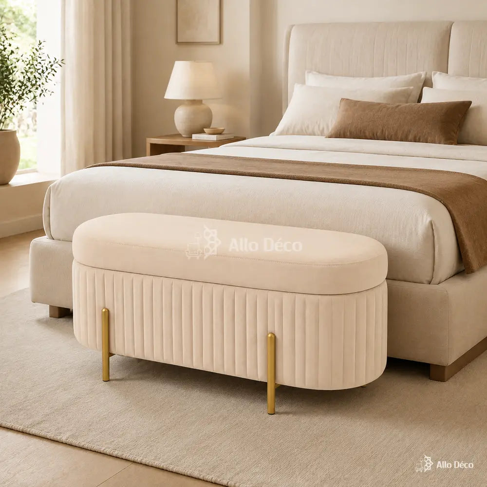 Banquette Coffre MOVA Allodeco – Assise & Rangement Élégant
