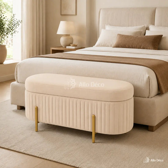 Banquette Coffre MOVA Allodeco – Assise & Rangement Élégant