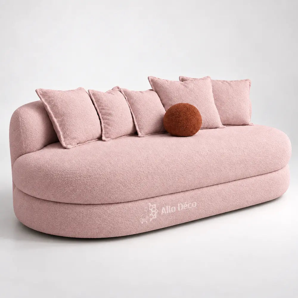 Canapé SANTIAGO Allodeco – Design Arrondi & Confort Premium