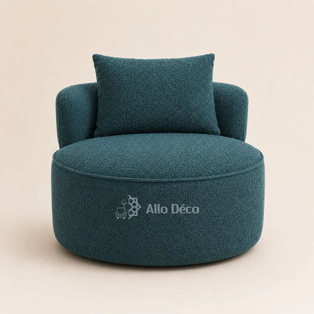 Fauteuil BAMBO 90 cm Allodeco – Rond & bouclette cosy