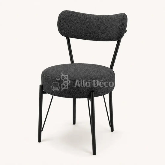 Pack Salle à Manger SEBAGO Allodeco – Table Ø100 + 4 Chaises