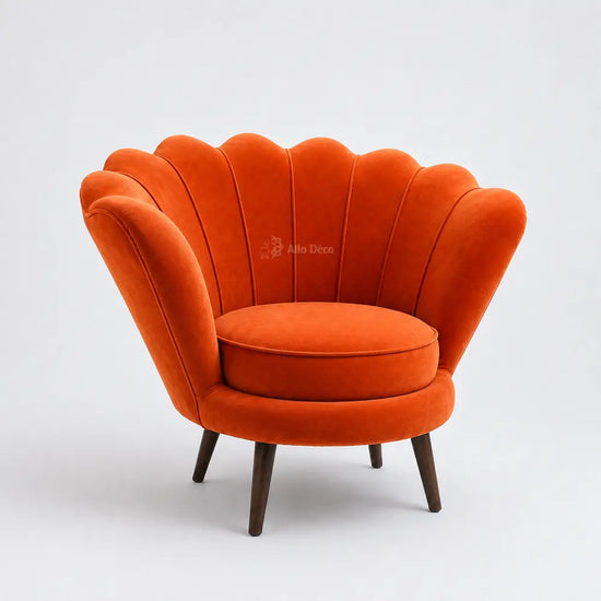 Fauteuil Coquillage Allodeco – Design Élégant & Enveloppant