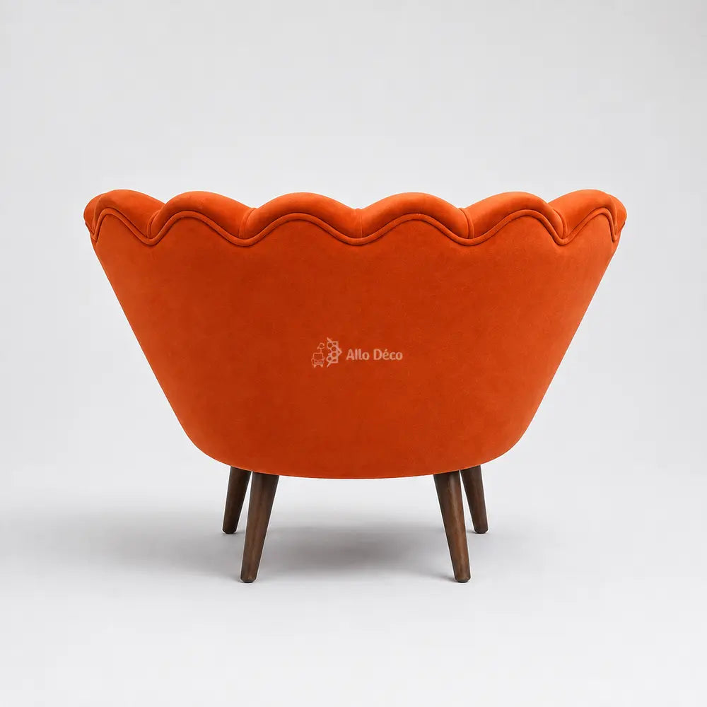 Fauteuil Coquillage Allodeco – Design Élégant & Enveloppant