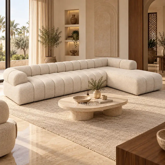 Salon en L Riviera Allodeco – Confort & Design Moderne