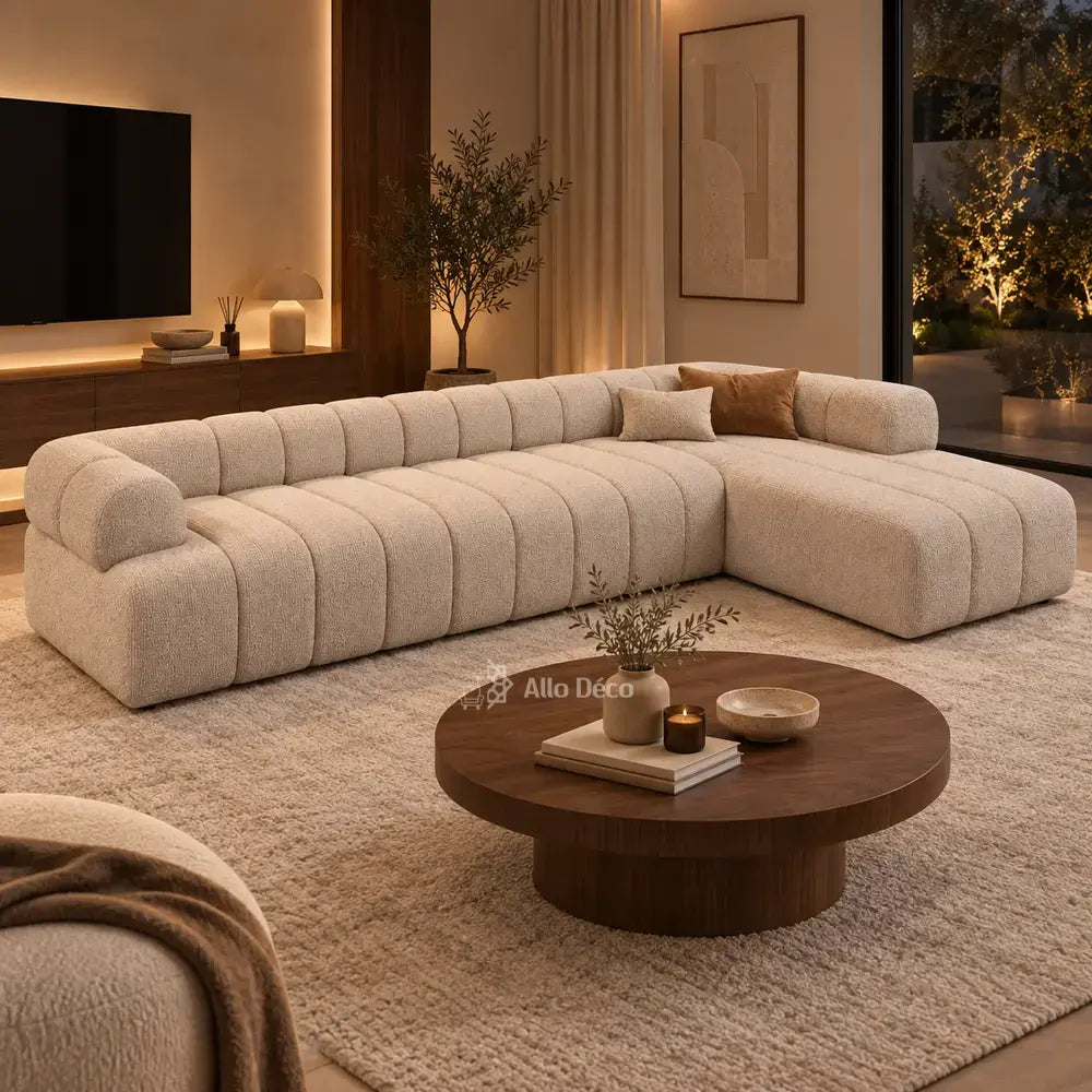 Salon en L Riviera Allodeco – Confort & Design Moderne