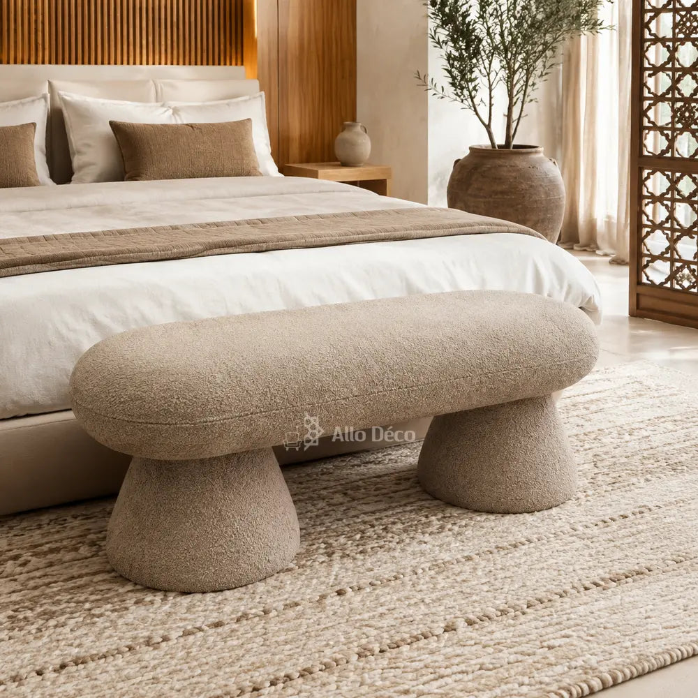Banquette Pyramide Allodeco – Bouclette & Design Sculptural
