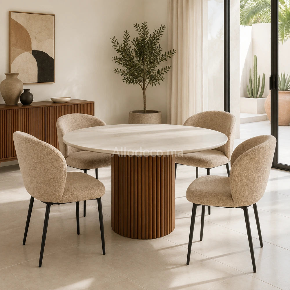 Chaise Cobra Allodeco – Design Moderne pour Salle à Manger