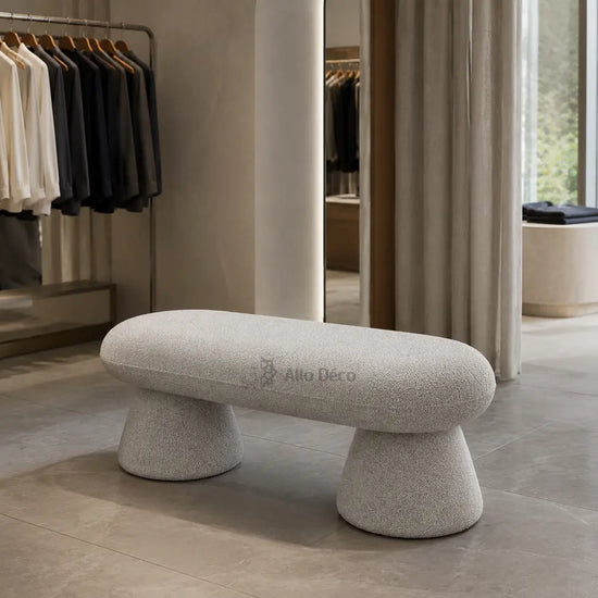 Banquette Pyramide Allodeco – Bouclette & Design Sculptural
