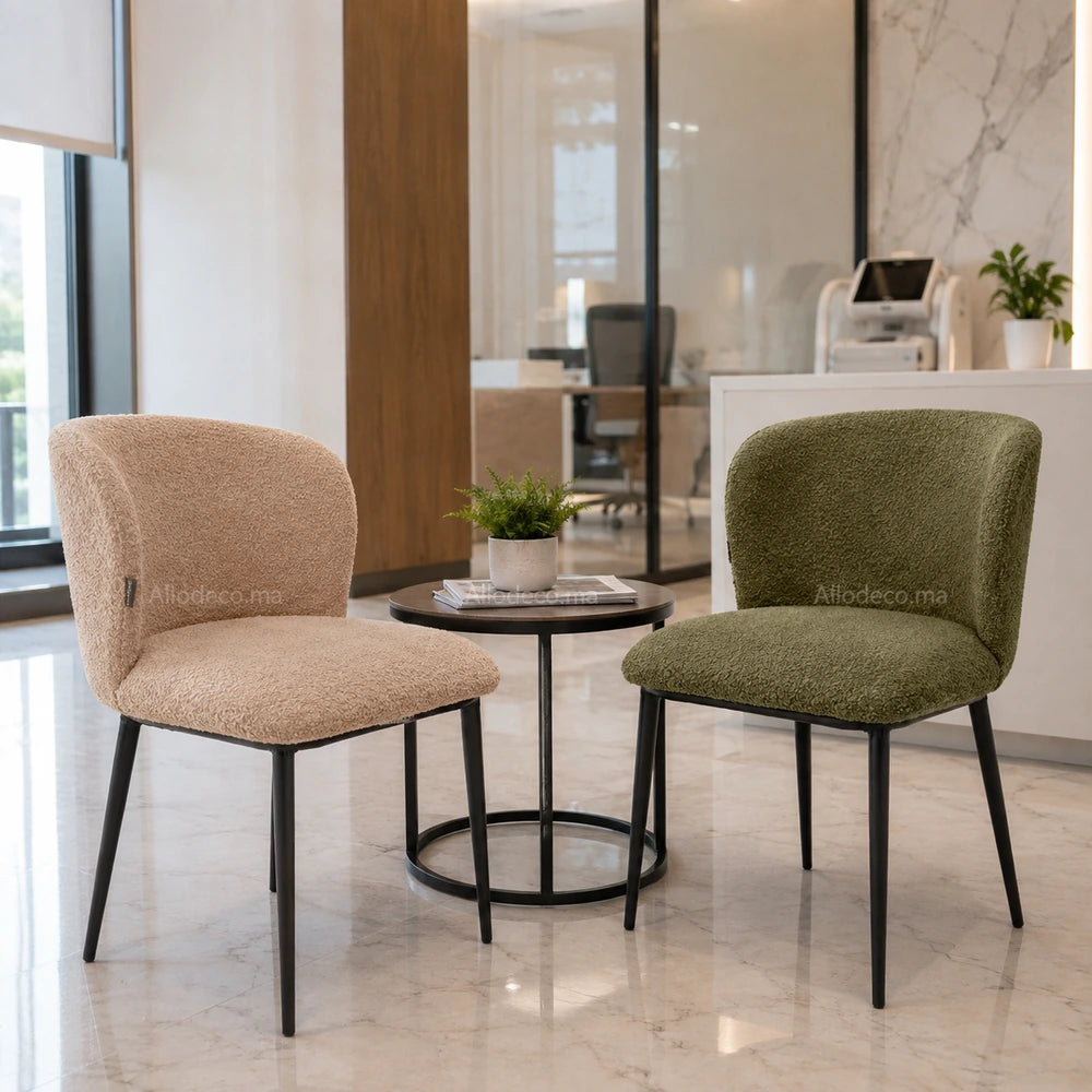 Chaise Cobra Allodeco – Design Moderne pour Salle à Manger