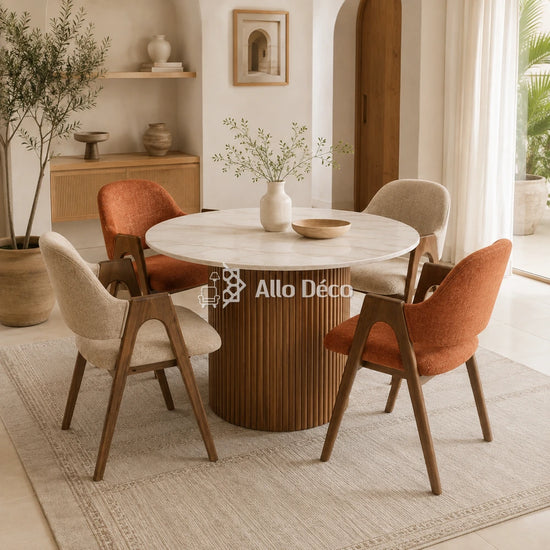 Chaise Alpha Pour salle à manger café restaurant cabinet salle d'attente
