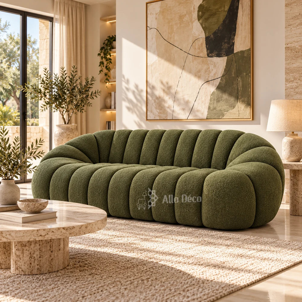 Sofa ARMONIA Allodeco – Élégance généreuse & confort premium