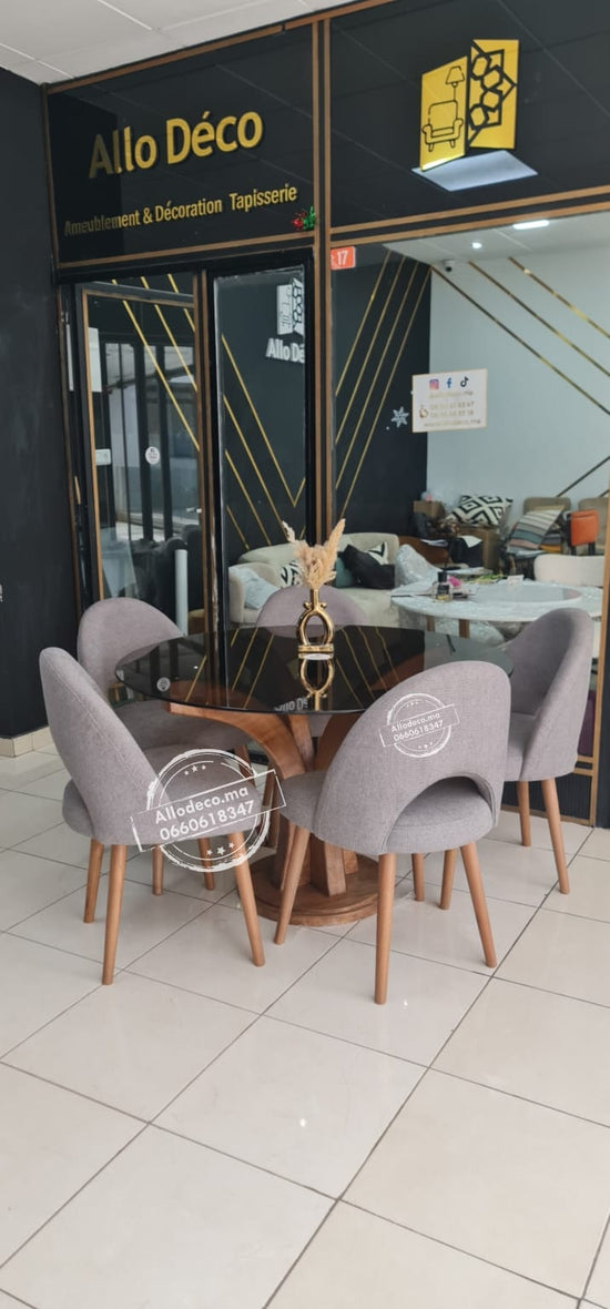 Chaise PICANTO – Confort velours pour un intérieur élégant
