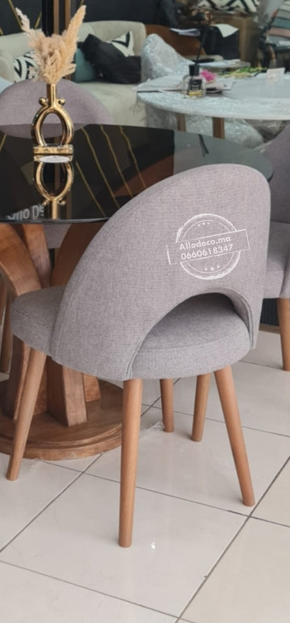 Chaise PICANTO - pour Salle à Manger en Velours, Chaise de Coiffeuse, Chaise de Bureau Rembourrée, Chaises salle d'attente