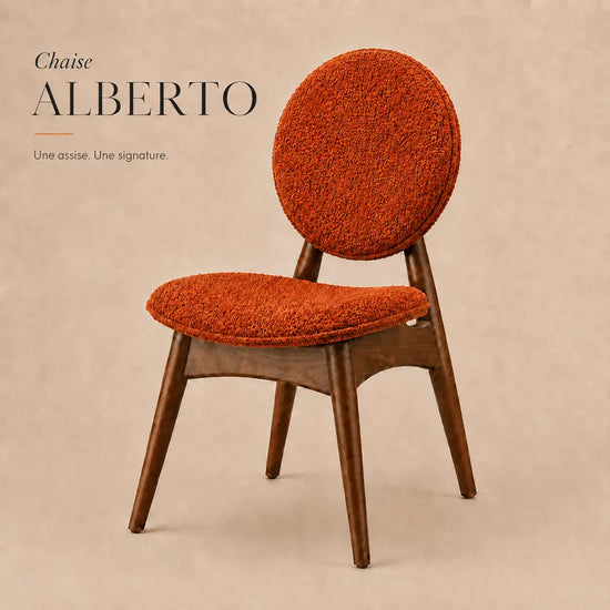 Chaise ALBERTO — Une assise. Une signature.