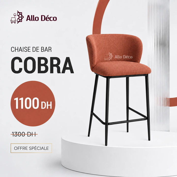 Chaise haute - Tabouret de bar COBRA