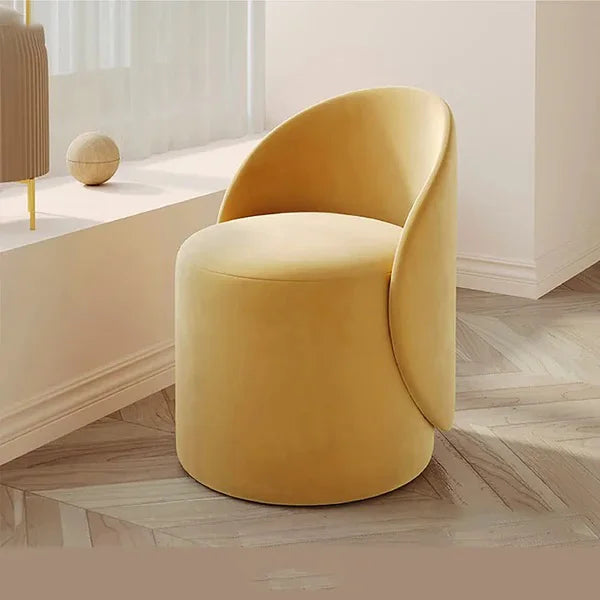 Chaise Fauteuil TOMA de luxe avec dossier Minimaliste pour Pour coiffeuse - salle d'attente - salon - évènement - loges Festival etc - accueil...