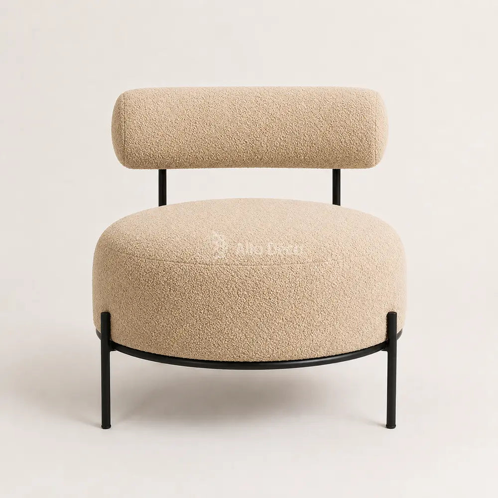Fauteuil LUNA Allodeco – Design Rond Sans Accoudoirs
