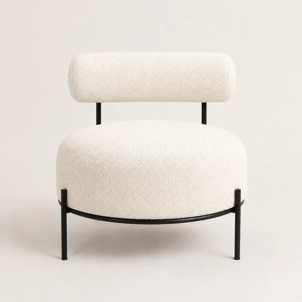 Fauteuil LUNA Allodeco – Design Rond Sans Accoudoirs
