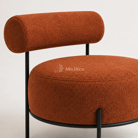 Fauteuil LUNA Allodeco – Design Rond Sans Accoudoirs