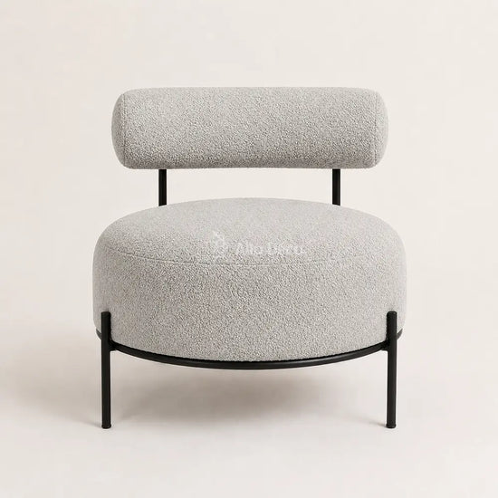 Fauteuil LUNA Allodeco – Design Rond Sans Accoudoirs