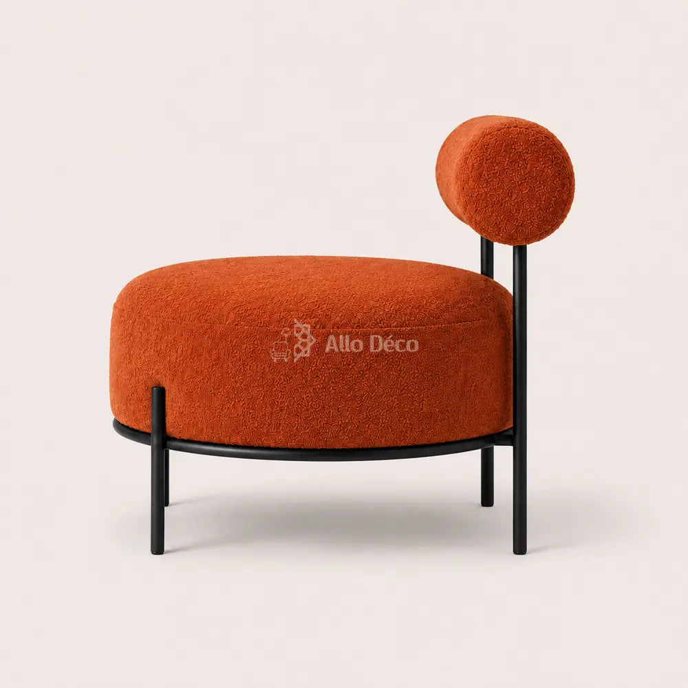 Fauteuil LUNA Allodeco – Design Rond Sans Accoudoirs
