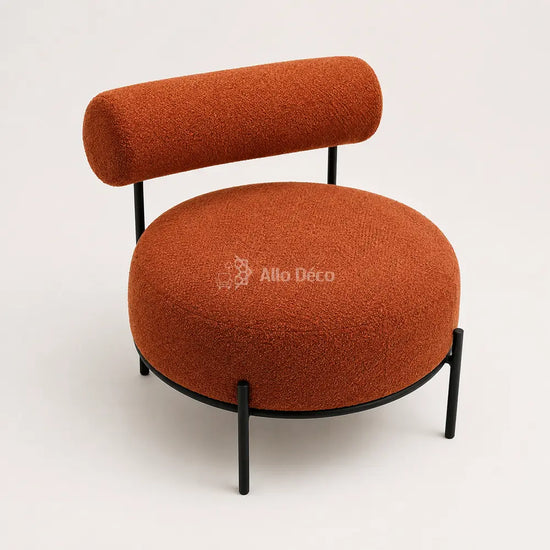 Fauteuil LUNA Allodeco – Design Rond Sans Accoudoirs