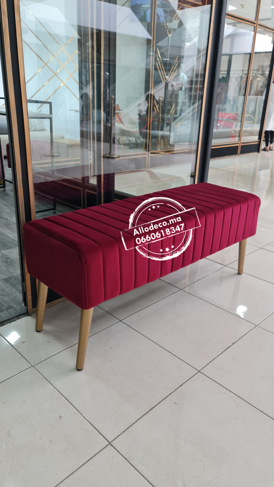 banquette Pouf rembourré Chic RIVA