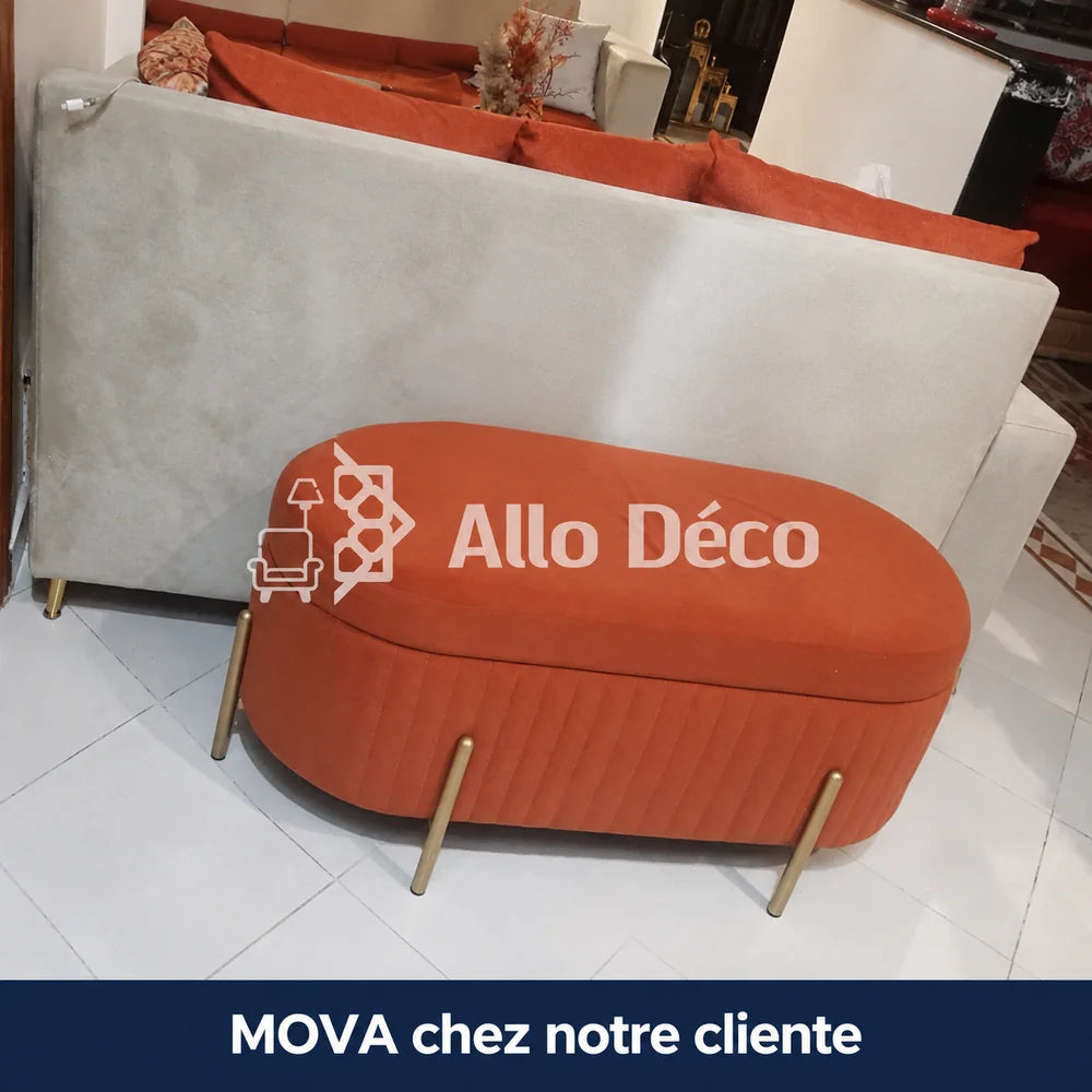Banquette Coffre MOVA Allodeco – Assise & Rangement Élégant