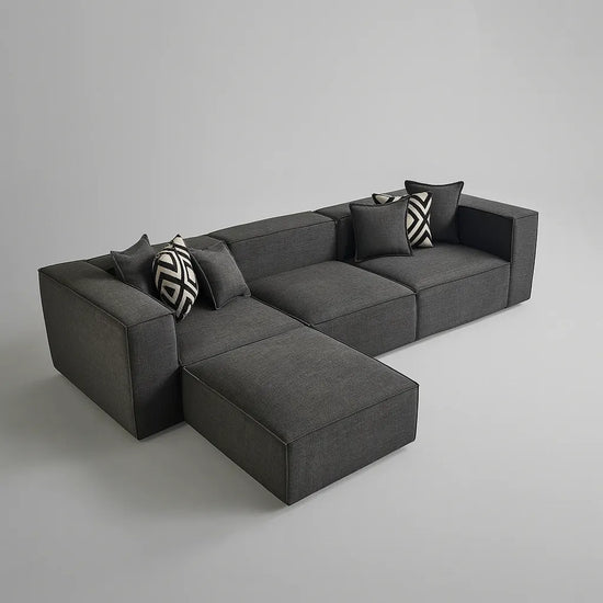 Salon AVANTI – Canapé d’angle moderne modulable (sur commande)