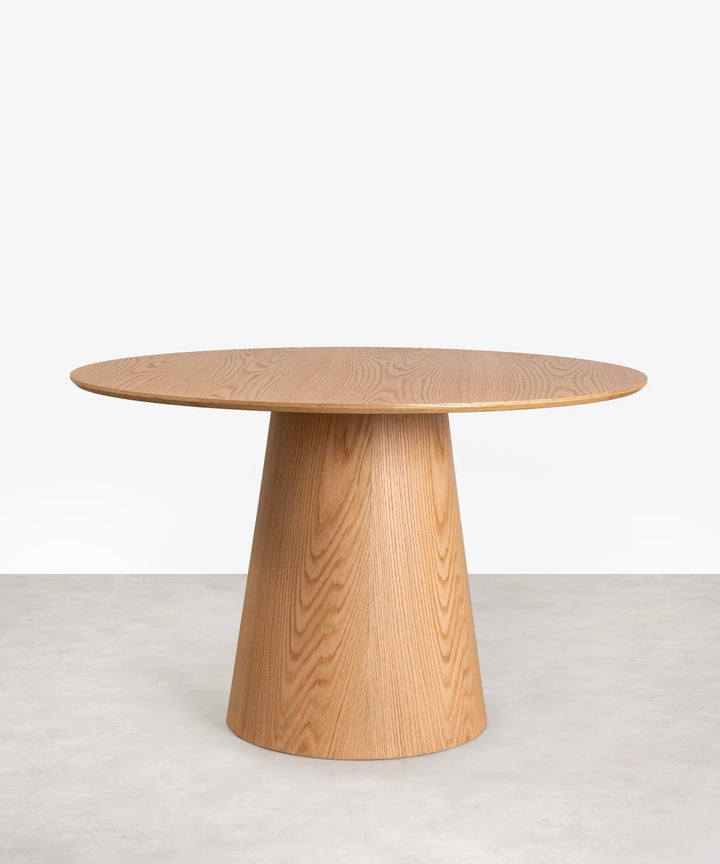 Table à Manger PYRAMID ATLAS – Bois massif  Plaqué Noyer