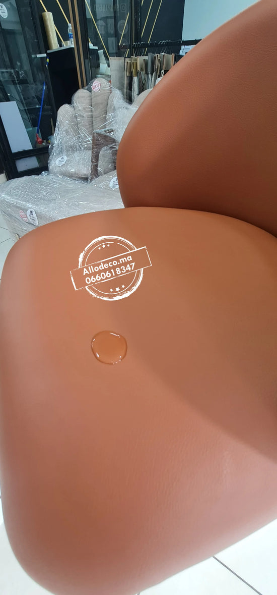 Chaise Bar TUSSMAN Simili cuir - Tabouret Bar Maroc