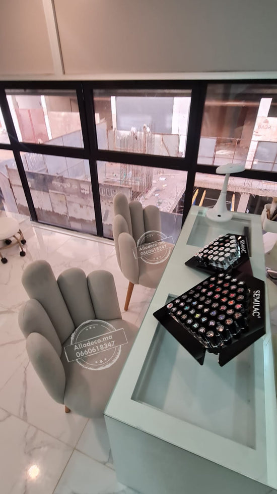 Chaise CHICO – Velours enveloppant, idéale pour coiffeuse