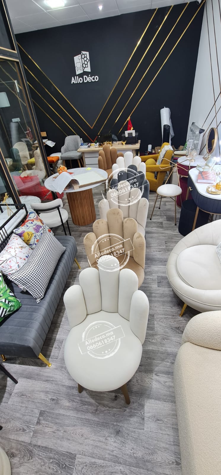 Chaise CHICO – Velours enveloppant, idéale pour coiffeuse