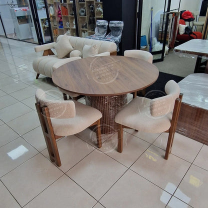 Chaise Dallas – Élégante en bois de hêtre pour salle à manger & salle d’attente