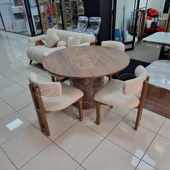 Chaise DALLAS Allodeco – Élégance & confort en bois de hêtre