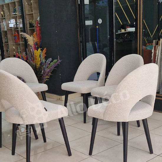 Chaise PICANTO Allodeco – Élégance & confort en bouclette